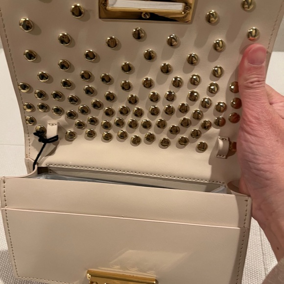 Zac Posen crystal adorned cross body/clutch bag - Picture 4 of 9